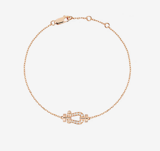 [OAK JURI]FORCE 10 FULL DIAMOND BUCKLE CHAIN LINK MINI MODEL