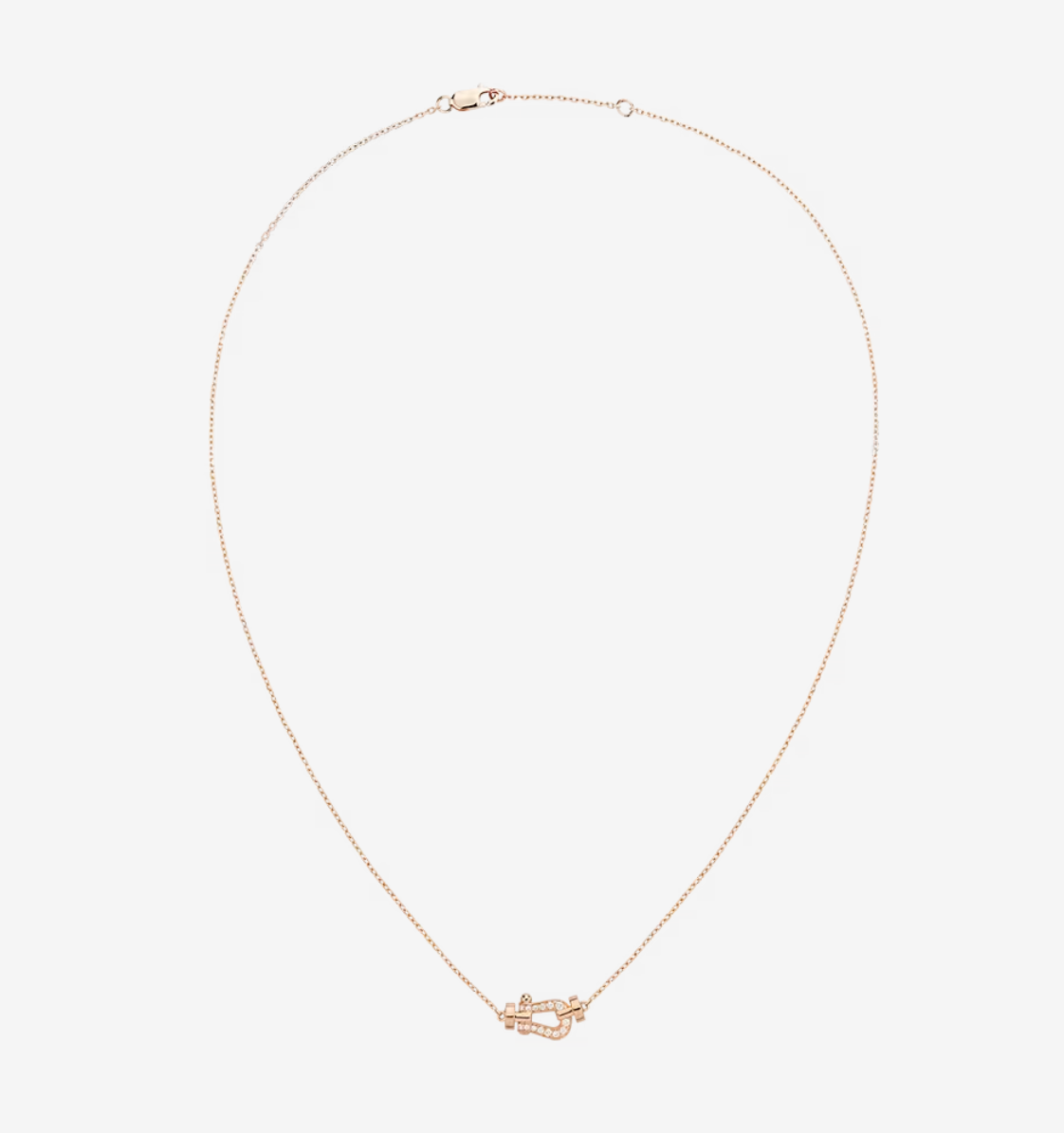 [OAK JURI]FORCE 10 DIAMOND PINK GOLD NECKLACE MINI MODEL
