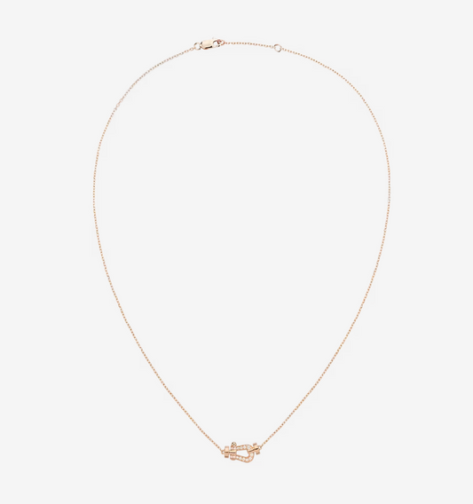 [OAK JURI]FORCE 10 DIAMOND PINK GOLD NECKLACE MINI MODEL