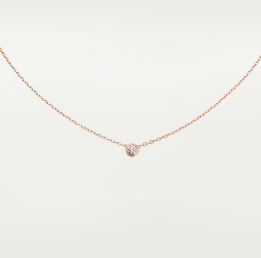 [OAK JURI]DAMOUR DIAMOND NECKLACE