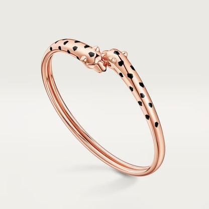 [OAK JURI]PANTHERE DOUBLE HEADED OPEN BRACELET