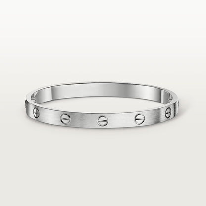 [OAK JURI]LOVE BRACELET 6.1MM BRUSHED