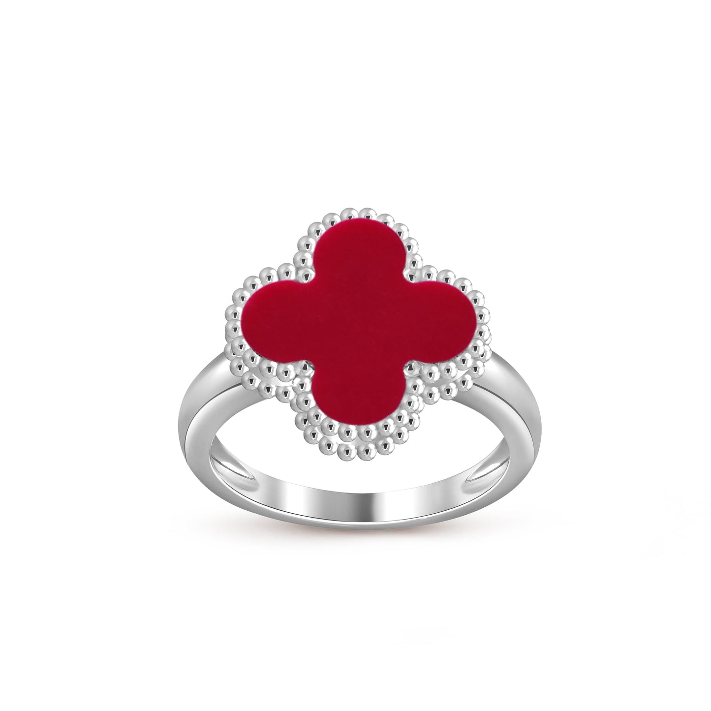 [OAK JURI]CLOVER SILVER RING COLLECTION