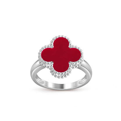 [OAK JURI]CLOVER SILVER RING COLLECTION