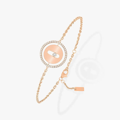 [OAK JURI]LUCKY MOVE PAVED DIAMOND BRACELET