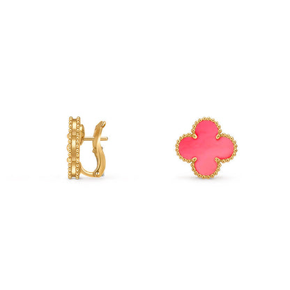 [OAK JURI]CLOVER 15MM MOP EARRINGS COLLECTION