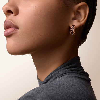 [OAK JURI]CLASH 7.9MM AGATE CHALCEDONY EARRINGS