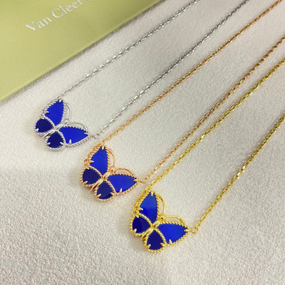 [OAK JURI] 2026 NEW LUCKY BUTTERFLY 1 MOTIFS NECKLACE