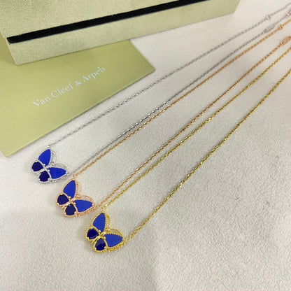 [OAK JURI] 2026 NEW LUCKY BUTTERFLY 1 MOTIFS NECKLACE