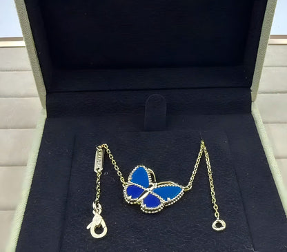 [OAK JURI] 2026 NEW LUCKY BUTTERFLY 1 MOTIFS NECKLACE