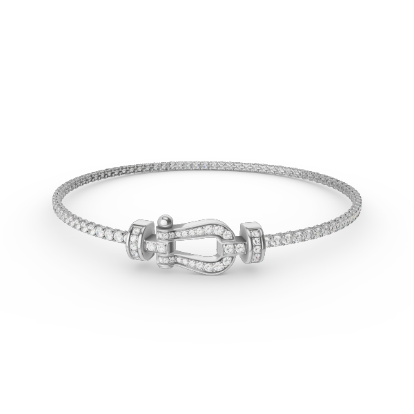 [OAK JURI]FORCE  HORSESHOE  DIAMOND TENNIS BRACELET