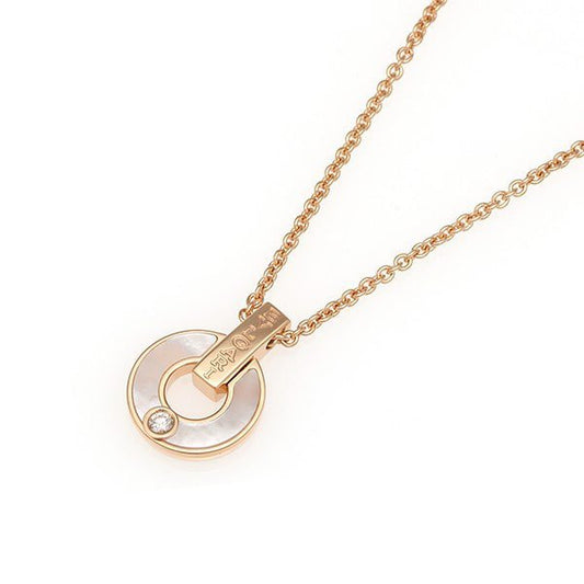 [OAK JURI]GARI NECKLACE PINK GOLD MOP