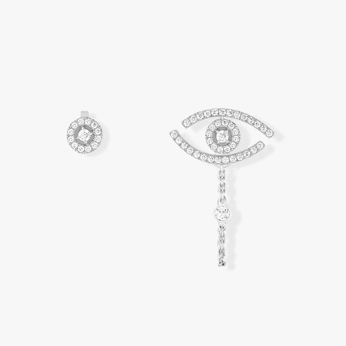 [OAK JURI]Lucky Eye Diamond Earrings