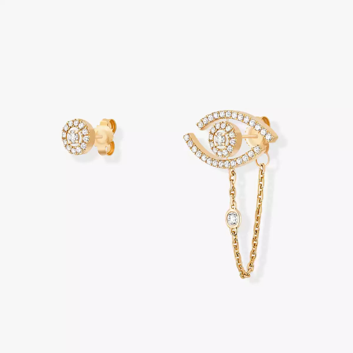 [OAK JURI]Lucky Eye Diamond Earrings
