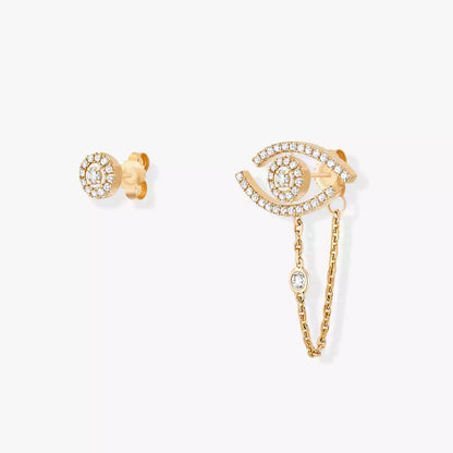 [OAK JURI]Lucky Eye Diamond Earrings