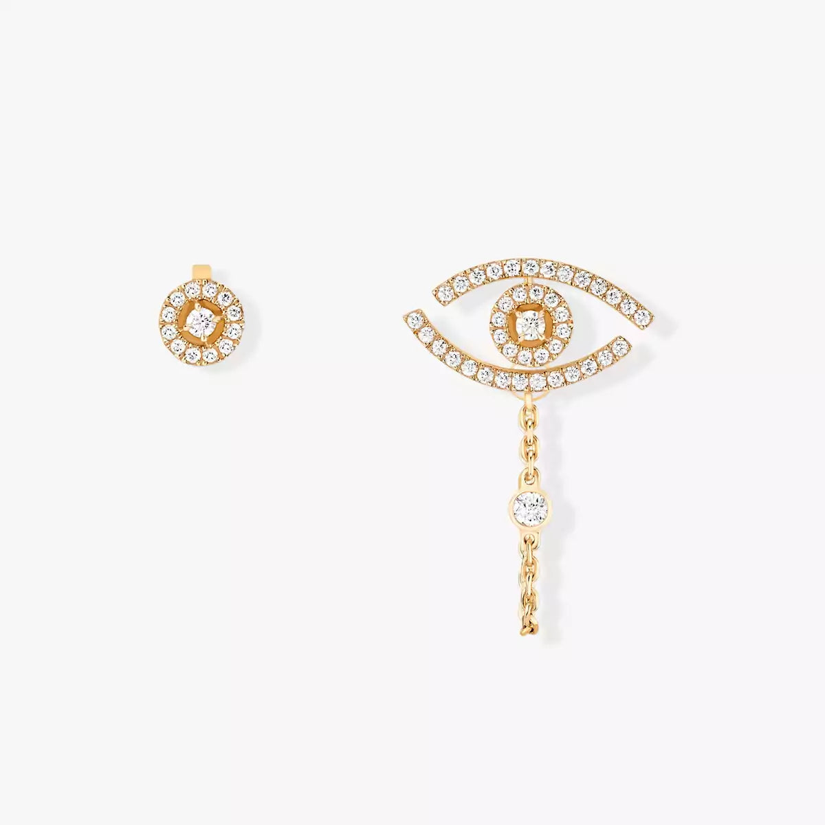 [OAK JURI]Lucky Eye Diamond Earrings