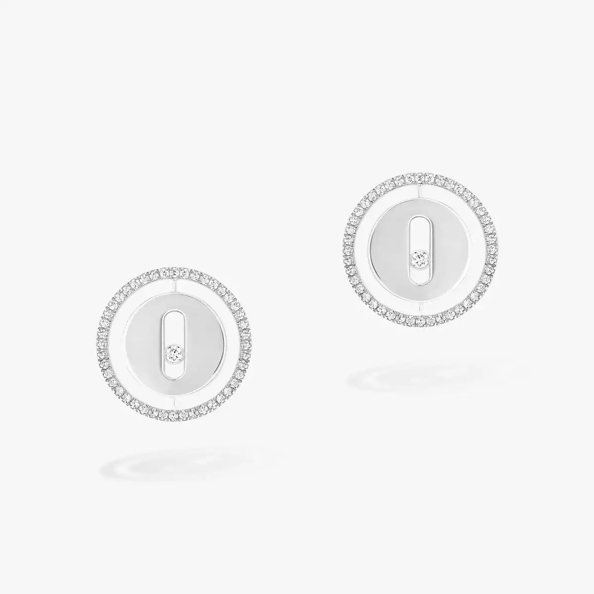 [OAK JURI]Lucky Move Diamond Earrings