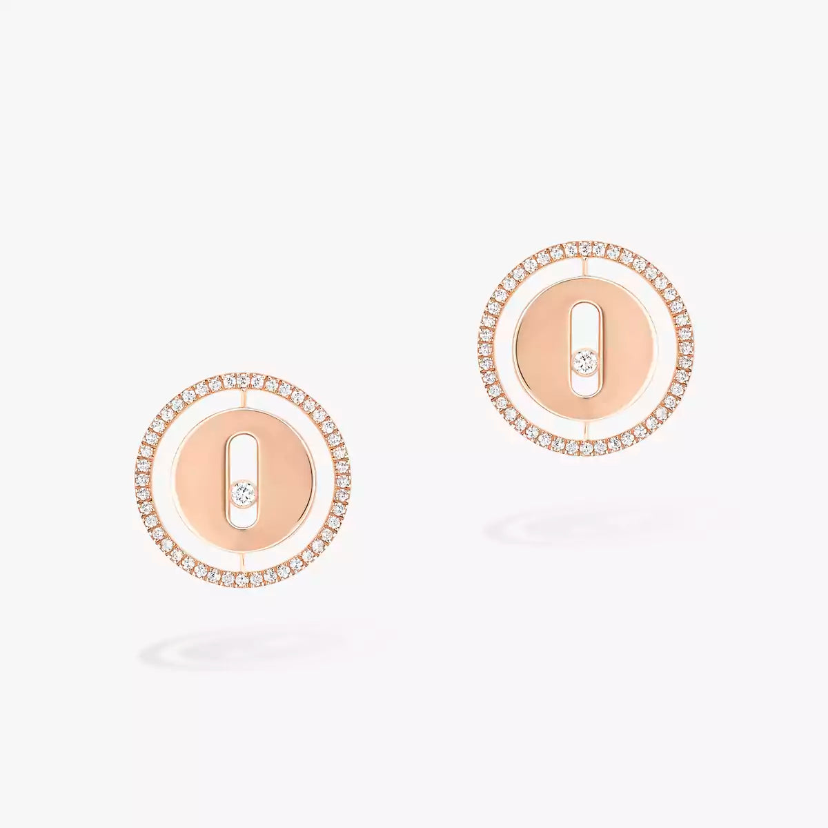 [OAK JURI]Lucky Move Diamond Earrings