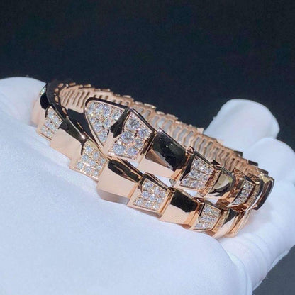 [OAK JURI]SERPENTI BRACELET PINK GOLD DIAMOND