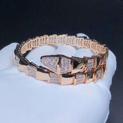 [OAK JURI]SERPENTI BRACELET PINK GOLD DIAMOND