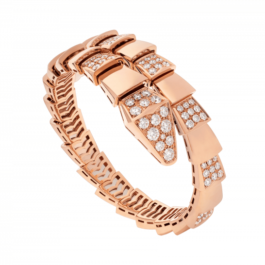 [OAK JURI]SERPENTI BRACELET PINK GOLD DIAMOND