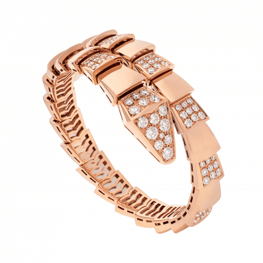 [OAK JURI]SERPENTI BRACELET PINK GOLD DIAMOND
