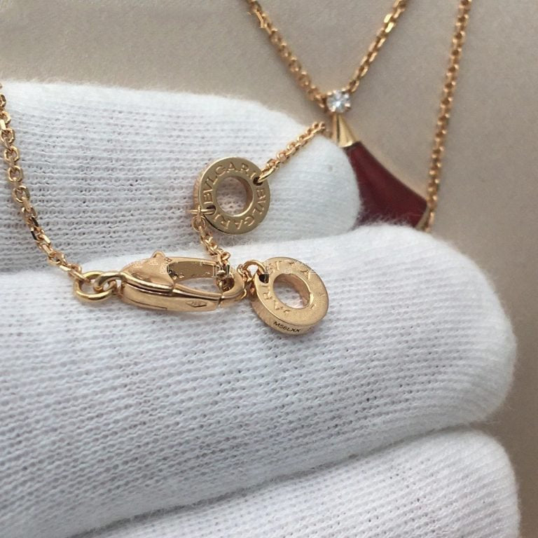 [OAK JURI]DREAM NECKLACE CARNELIAN 1 DIAMOND