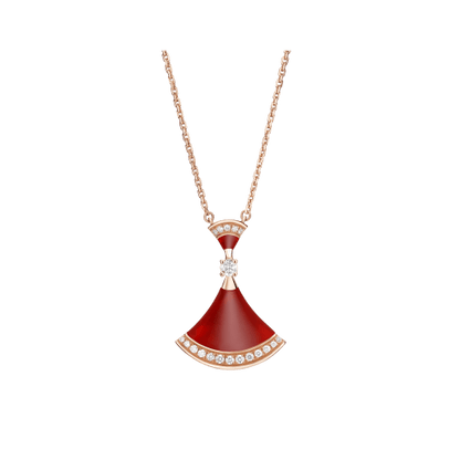 [OAK JURI]DREAM NECKLACE CARNELIAN DIAMOND