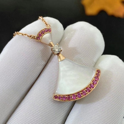 [OAK JURI]DREAM NECKLACE MOP PINK DIAMOND