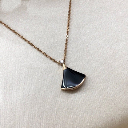 [OAK JURI]DREAM NECKLACE ONYX 1 DIAMOND