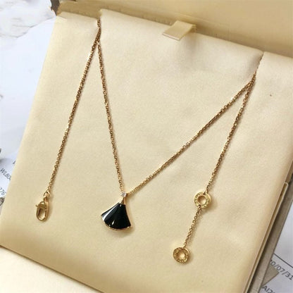 [OAK JURI]DREAM NECKLACE ONYX 1 DIAMOND
