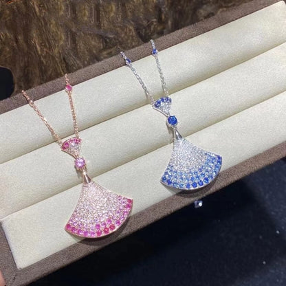 [OAK JURI]DREAM NECKLACE AGATE SILVER DIAMOND