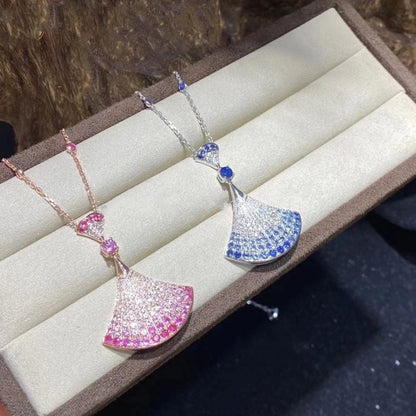 [OAK JURI]DREAM NECKLACE AGATE SILVER DIAMOND