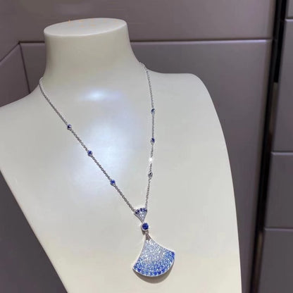[OAK JURI]DREAM NECKLACE AGATE SILVER DIAMOND