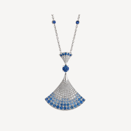 [OAK JURI]DREAM NECKLACE AGATE SILVER DIAMOND