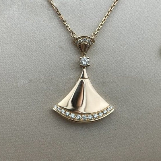 [OAK JURI]DREAM NECKLACE PINK GOLD DIAMOND