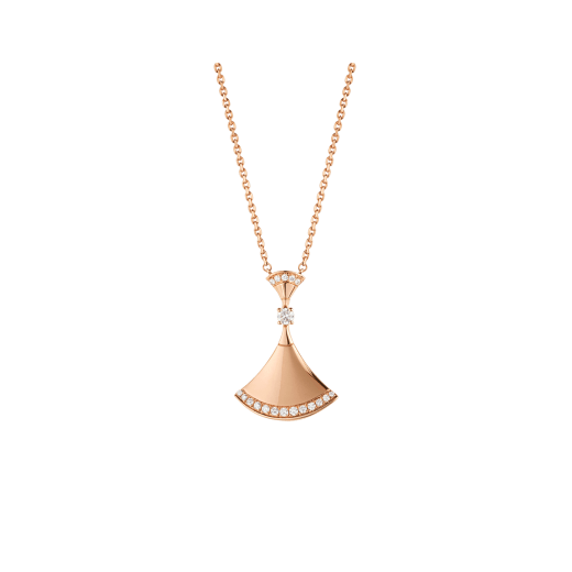 [OAK JURI]DREAM NECKLACE PINK GOLD DIAMOND
