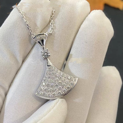 [OAK JURI]DREAM NECKLACE SILVER FULL DIAMOND