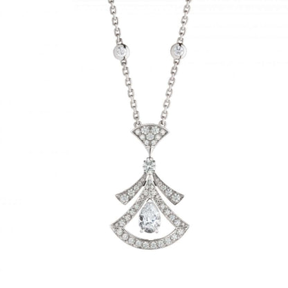 [OAK JURI]DREAM NECKLACE WHITE DIAMOND SILVER