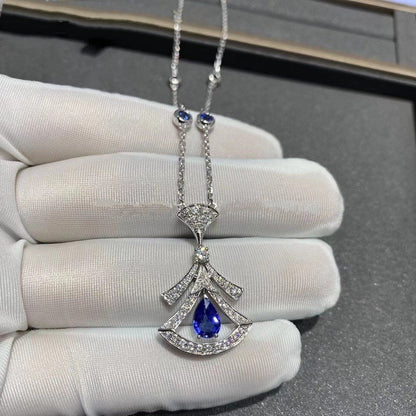 [OAK JURI]DREAM NECKLACE AGATE DIAMOND SILVER