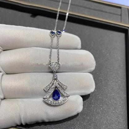 [OAK JURI]DREAM NECKLACE AGATE DIAMOND SILVER