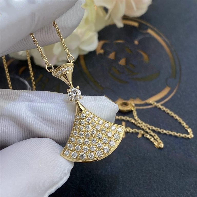 [OAK JURI]DREAM NECKLACE GOLD FULL DIAMOND