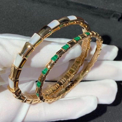 [OAK JURI]SERPENTI BRACELET PINK GOLD MOP