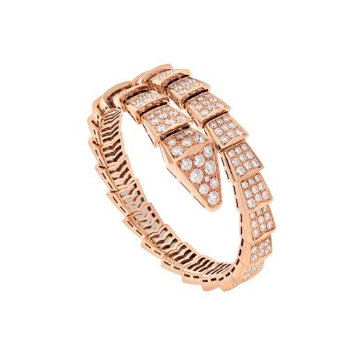[OAK JURI]SERPENTI BRACELET 8MM PINK GOLD DIAMOND
