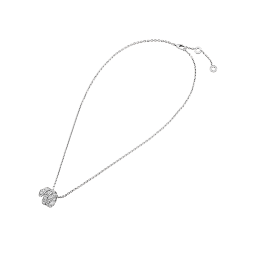 [OAK JURI]SERPENTI  NECKLACE DOUBLE RING DIAMOND