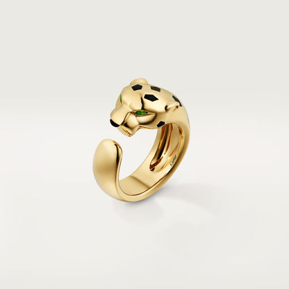 [OAK JURI]PANTHERE SPOTTED MEDIUM RING