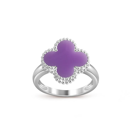 [OAK JURI]CLOVER SILVER RING COLLECTION