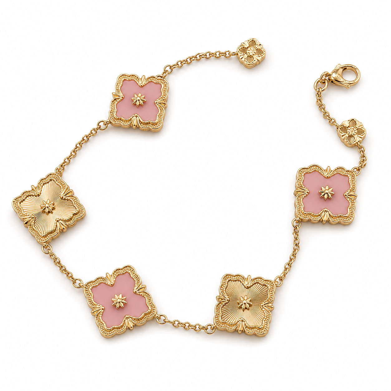 [OAK JURI]OPERA 5 MOTIFS TULLE ENAMEL BRACELET