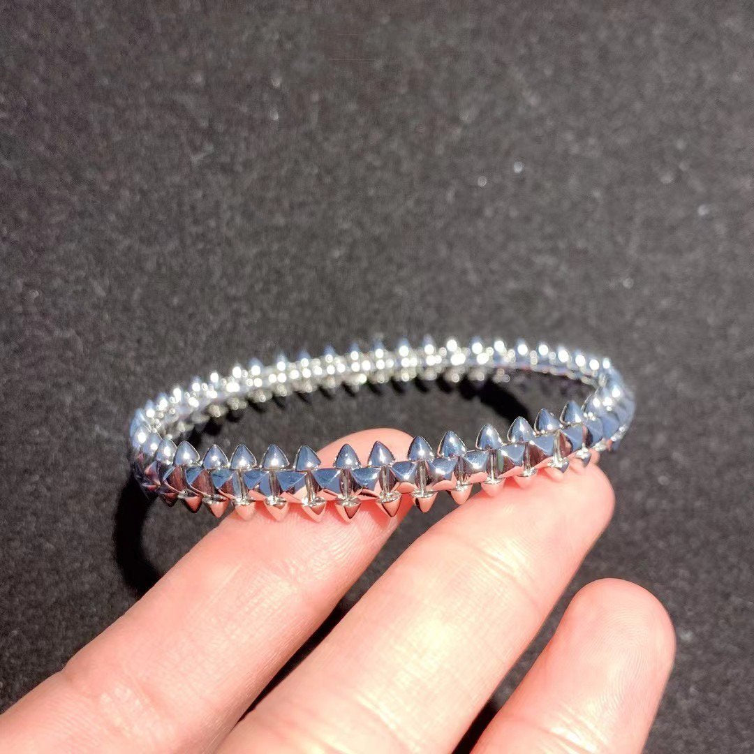 [OAK JURI]CLASH SILVER BRACELET