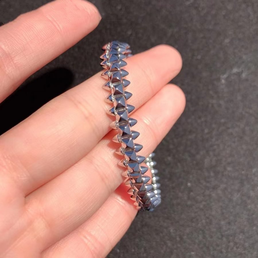 [OAK JURI]CLASH SILVER BRACELET